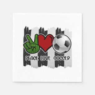 Servilleta De Papel Fútbol Paz y Amor
