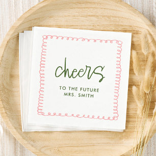 Servilleta De Papel Futura Sra. French Diversión en Despedida de Solte