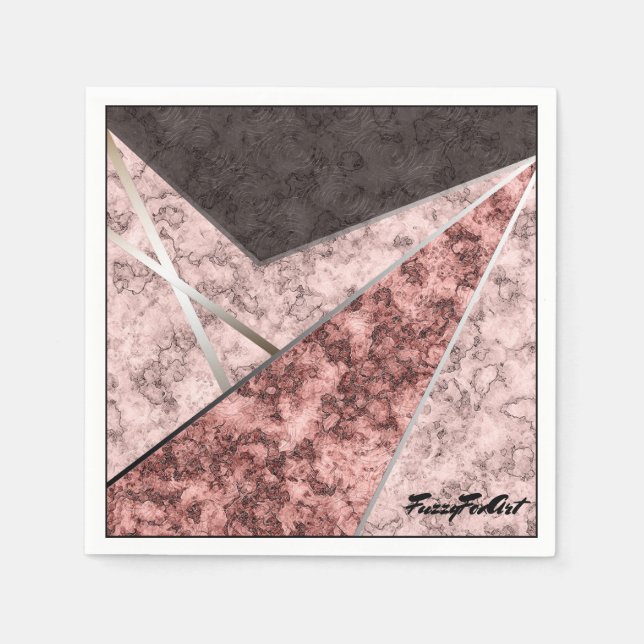 Servilleta De Papel FuzzyFoxArt (Anverso)