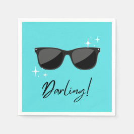 Servilleta De Papel Gafas adorables
