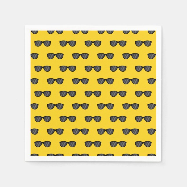 Servilleta De Papel Gafas de sol de Personalizado Guay (Anverso)