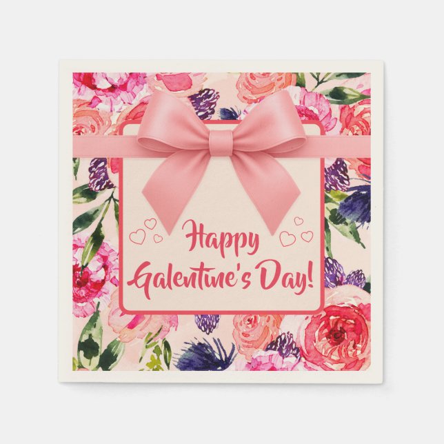 Servilleta De Papel Galantine's Day Napkins (Anverso)