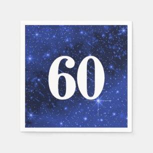 Servilleta De Papel Galaxia Estrella para la Fiesta de Cumpleaños 60