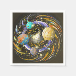 Servilleta De Papel Galaxy Kovarellah