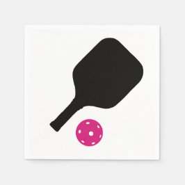 Servilleta De Papel Gálibas de bolas y bolas rosadas