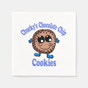 Servilleta De Papel Galletas con chispas de chocolate de Chucky