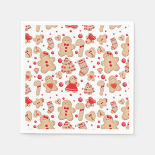 Servilleta De Papel Galletas con pan de jengibre hechas por un hombre