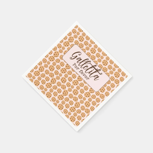 Servilleta De Papel Galletita Porfavor (Borde)