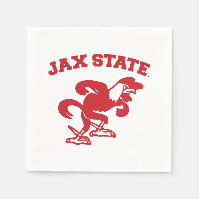 Servilleta De Papel Gamecocks estatales JAX de la Universidad Estatal  (Anverso)