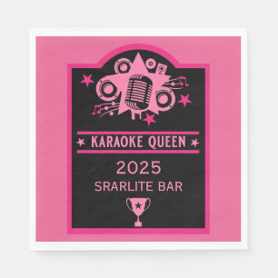 Servilleta De Papel Ganador de Karaoke