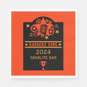 Servilleta De Papel Ganador de Karaoke