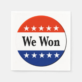 Servilleta De Papel Ganamos Elecciones 2026