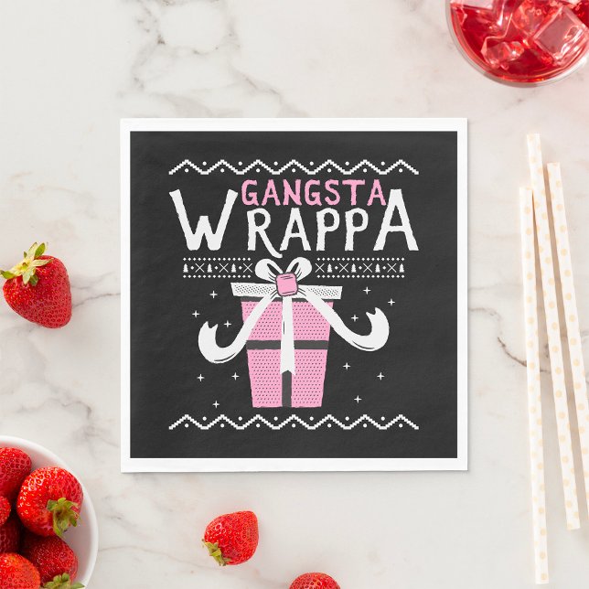 Servilleta De Papel Gangsta Wrappa (Subido por el creador)