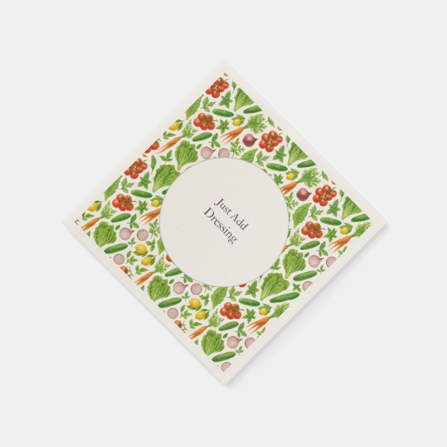 Servilleta De Papel Garden-Fresh Summer Pink  (Borde)