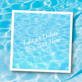 Servilleta De Papel Gasas de agua Piscina fiesta fiesta de playa fiest