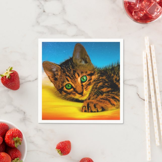 Servilleta De Papel Gatito (In situ)