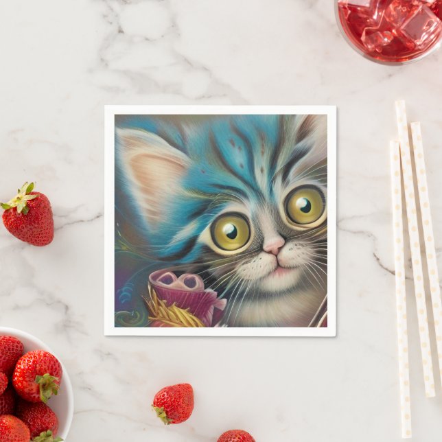 Servilleta De Papel Gatitos Adorables 6 (In situ)