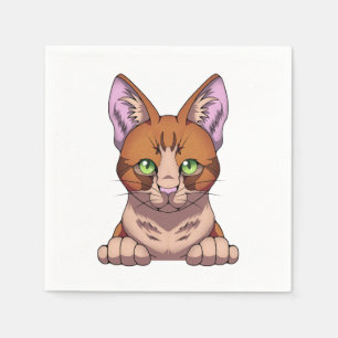 Servilleta De Papel Gato de corte