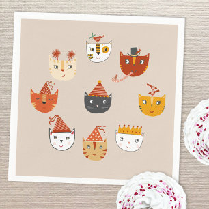 Servilleta De Papel Gato Kitty