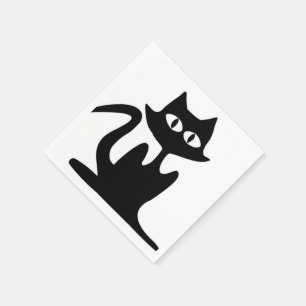 SERVILLETA DE PAPEL GATO NEGRO