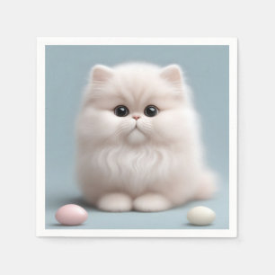 Servilleta De Papel Gato persa de guarnición