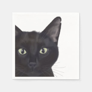 Servilleta De Papel Gato, retrato de Gus
