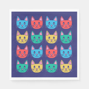 Servilleta De Papel Gatos