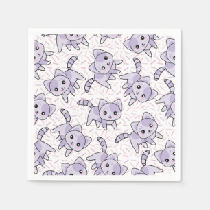 Servilleta De Papel Gatos