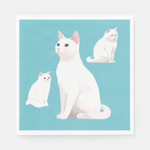 Servilleta De Papel Gatos discretos