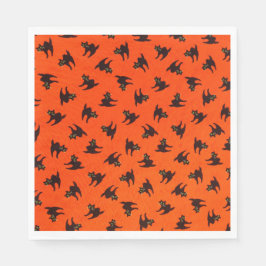 Servilleta De Papel Gatos negros