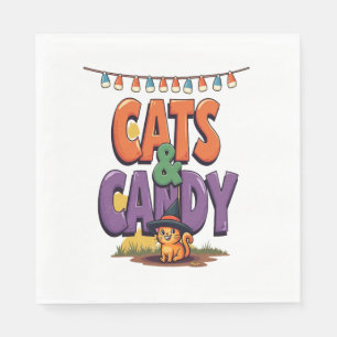 Servilleta De Papel Gatos y dulces