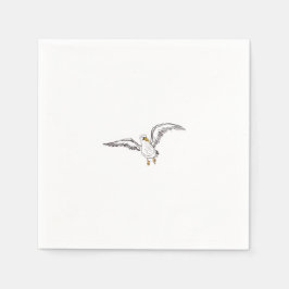 Servilleta De Papel Gaviota blanca
