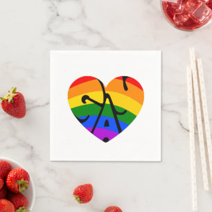Servilleta De Papel Gay Heart