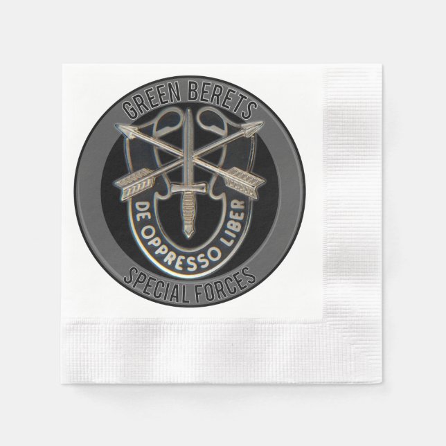 Servilleta De Papel GB de fuerzas especiales (Anverso)