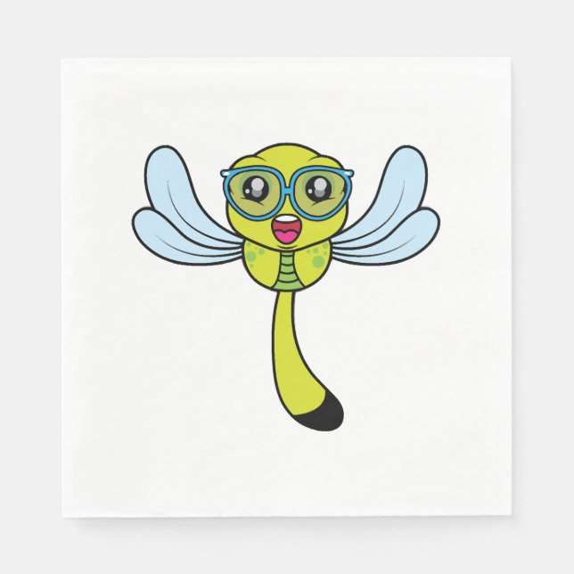 Servilleta De Papel Geek Dragonfly (Anverso)