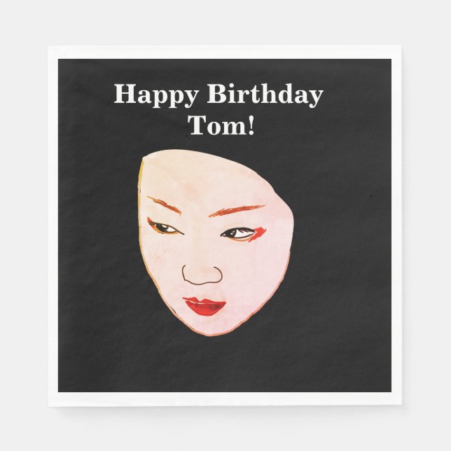 Servilleta De Papel Geisha (Anverso)