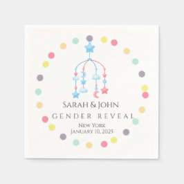 SERVILLETA DE PAPEL GENDER REVEAL