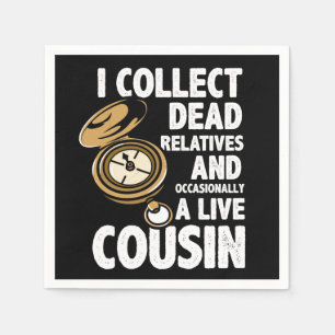 Servilleta De Papel Genealogía historiadora familiar