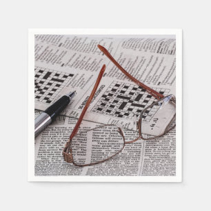 Servilleta De Papel Genio del crucigrama