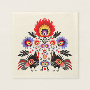 Servilleta De Papel gente polaca