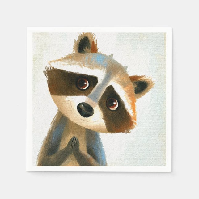 Servilleta De Papel Gentle Forest Friend (Anverso)