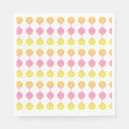 Servilleta De Papel Geometría temática de verano