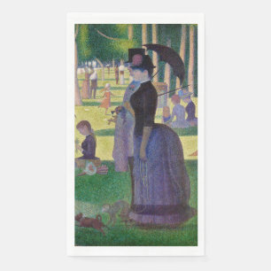 Servilleta De Papel Georges Seurat - Un domingo en La Grande Jatte