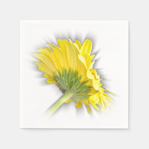 Servilleta De Papel gerbera daisy amarillo