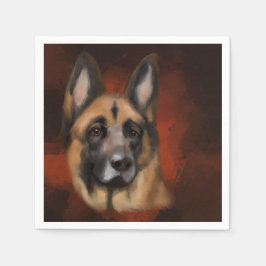 SERVILLETA DE PAPEL GERMAN SHEPHERD