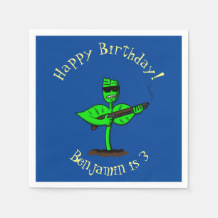 Servilleta De Papel Germinator cyborg personalizado divertido