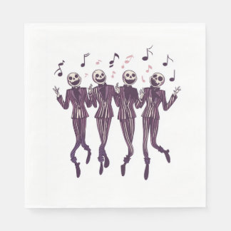 Servilleta De Papel Ghost Barbershop Quartet