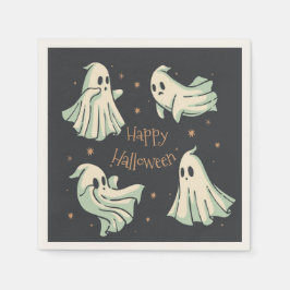 Servilleta De Papel Ghost Halloween Happy Halloween