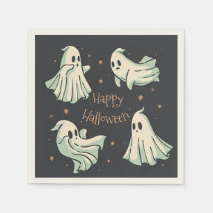 Servilleta De Papel Ghost Halloween Happy Halloween