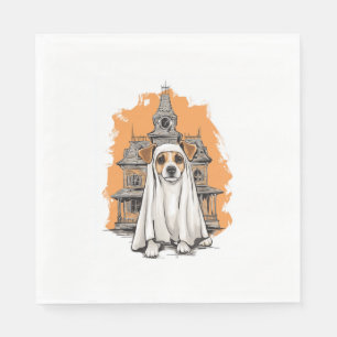 Servilleta De Papel Ghost Pup - Espabilloso disfraz de perro